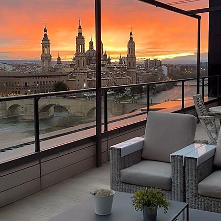 Atico Mejores Vistas Al Pilar Jacuzzi Y Garaje Сарагоса Экстерьер фото